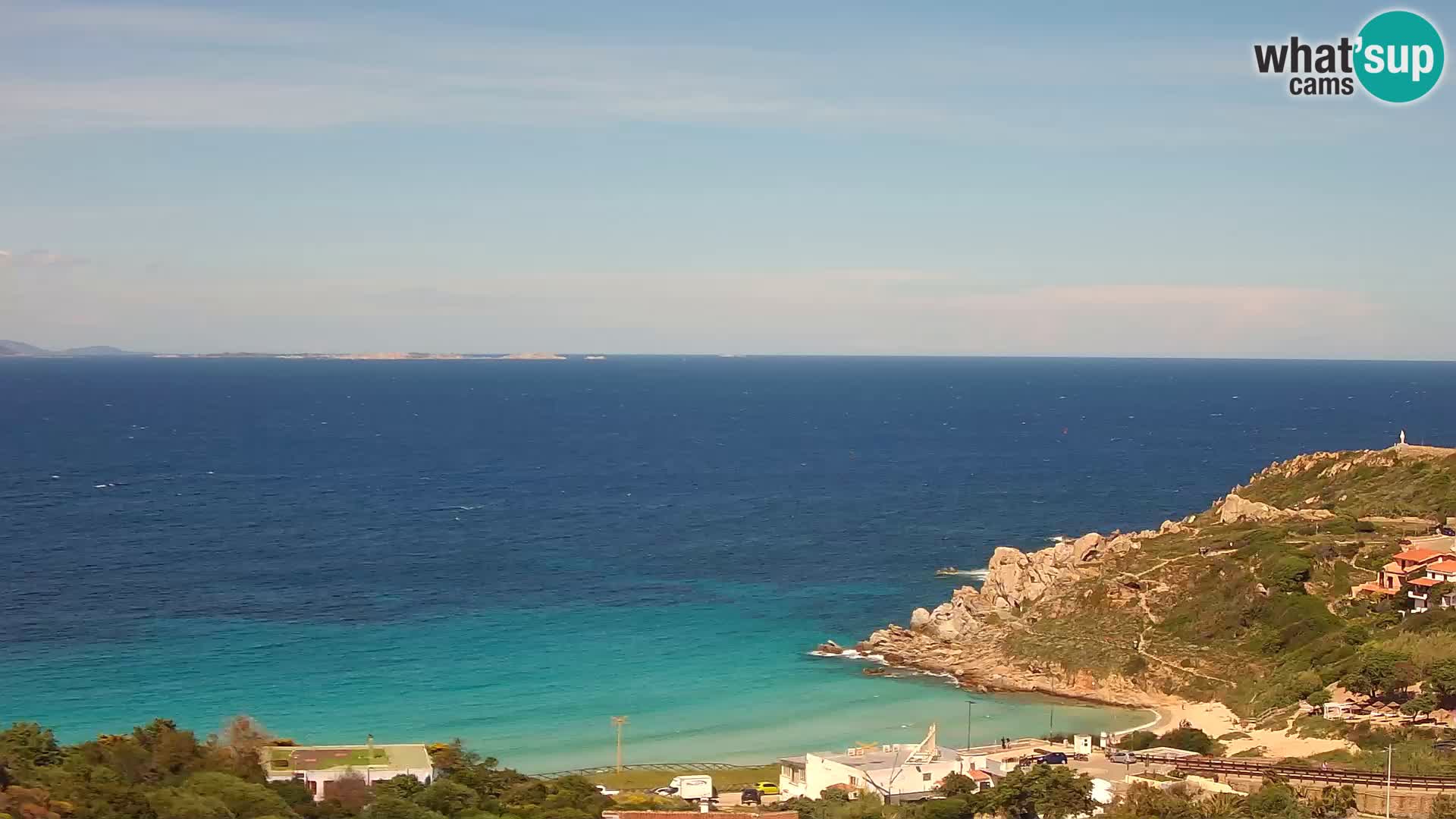 Webcam en direct Rena Bianca – Santa Teresa Gallura – Sardaigne