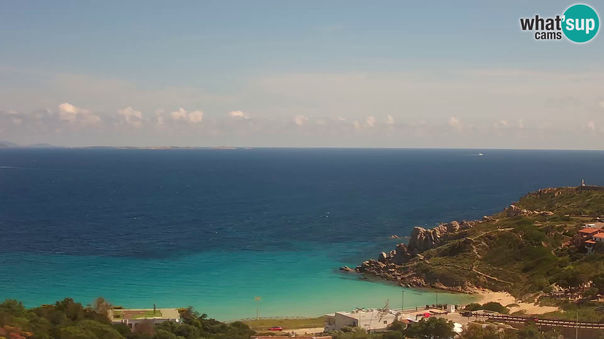 Webcam en direct Rena Bianca – Santa Teresa Gallura – Sardaigne