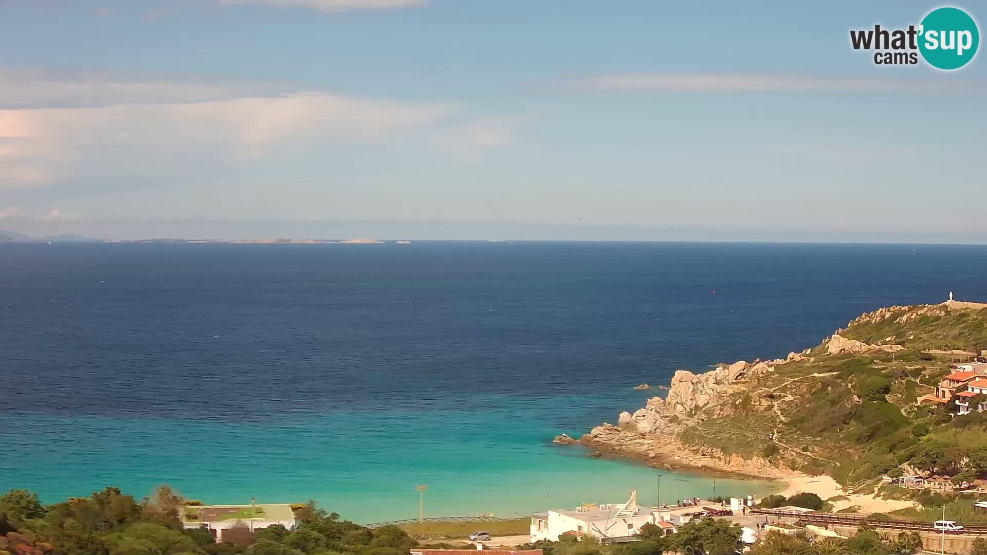 Web kamera uživo Rena Bianca – Santa Teresa Gallura – Sardinija