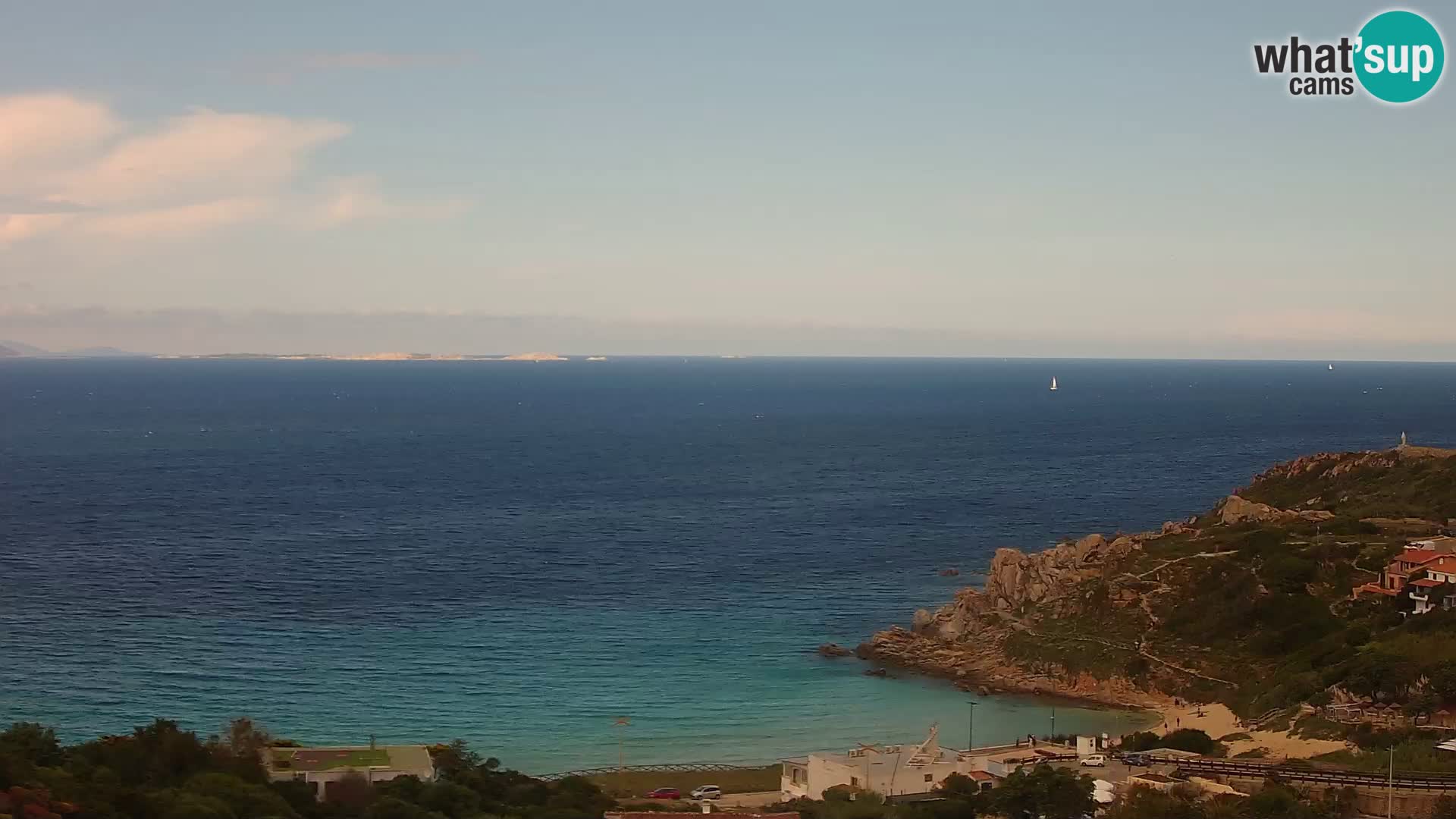 Web kamera uživo Rena Bianca – Santa Teresa Gallura – Sardinija