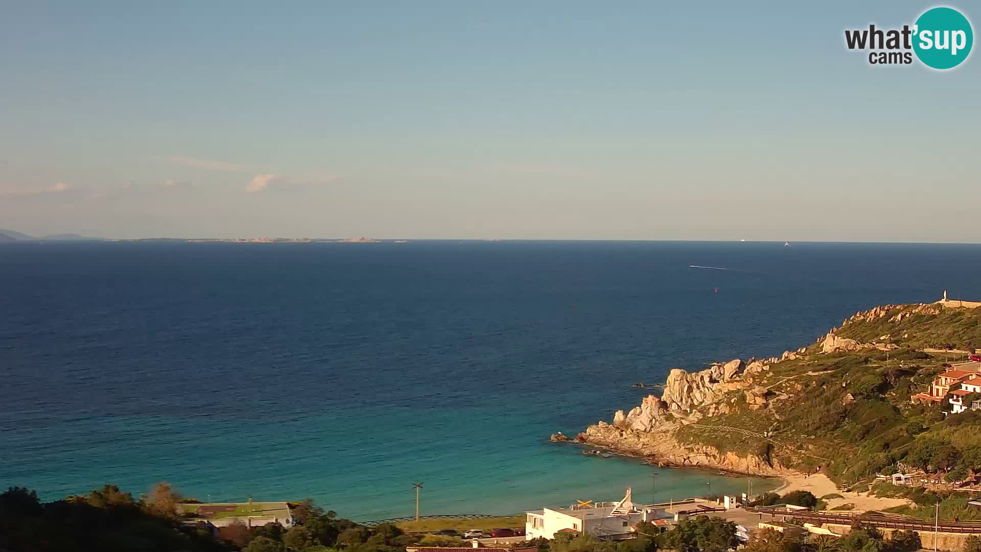 Web kamera uživo Rena Bianca – Santa Teresa Gallura – Sardinija