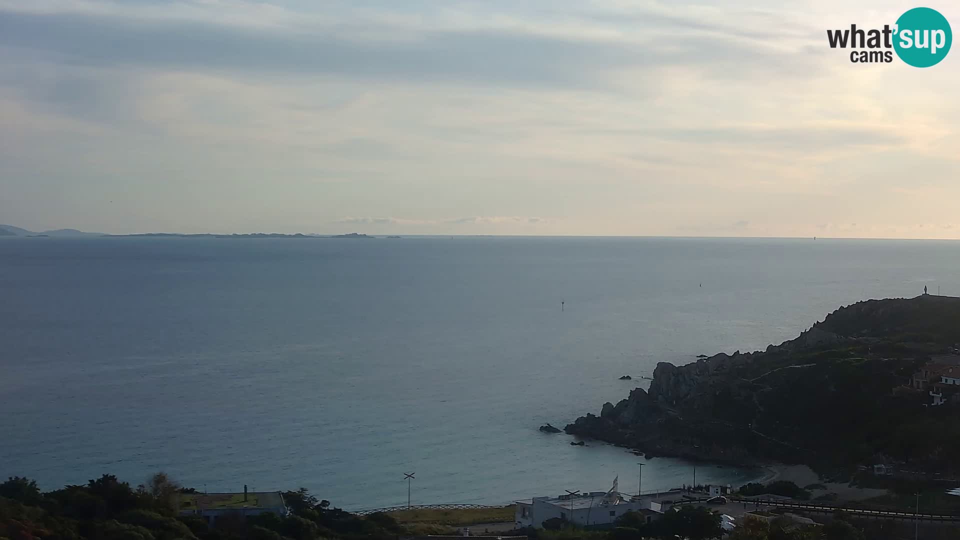 Spletna kamera v živo Rena Bianca – Santa Teresa Gallura – Sardinija