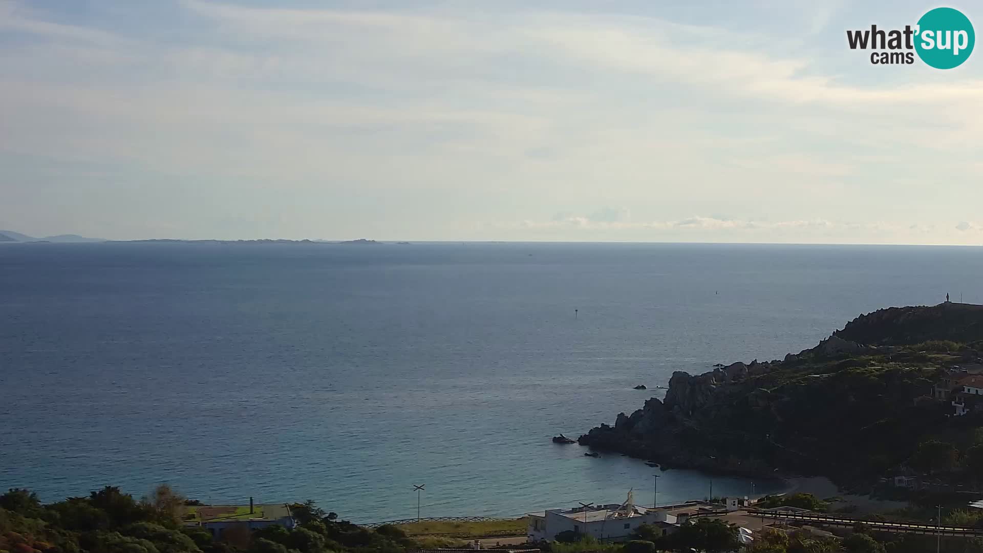 Spletna kamera v živo Rena Bianca – Santa Teresa Gallura – Sardinija