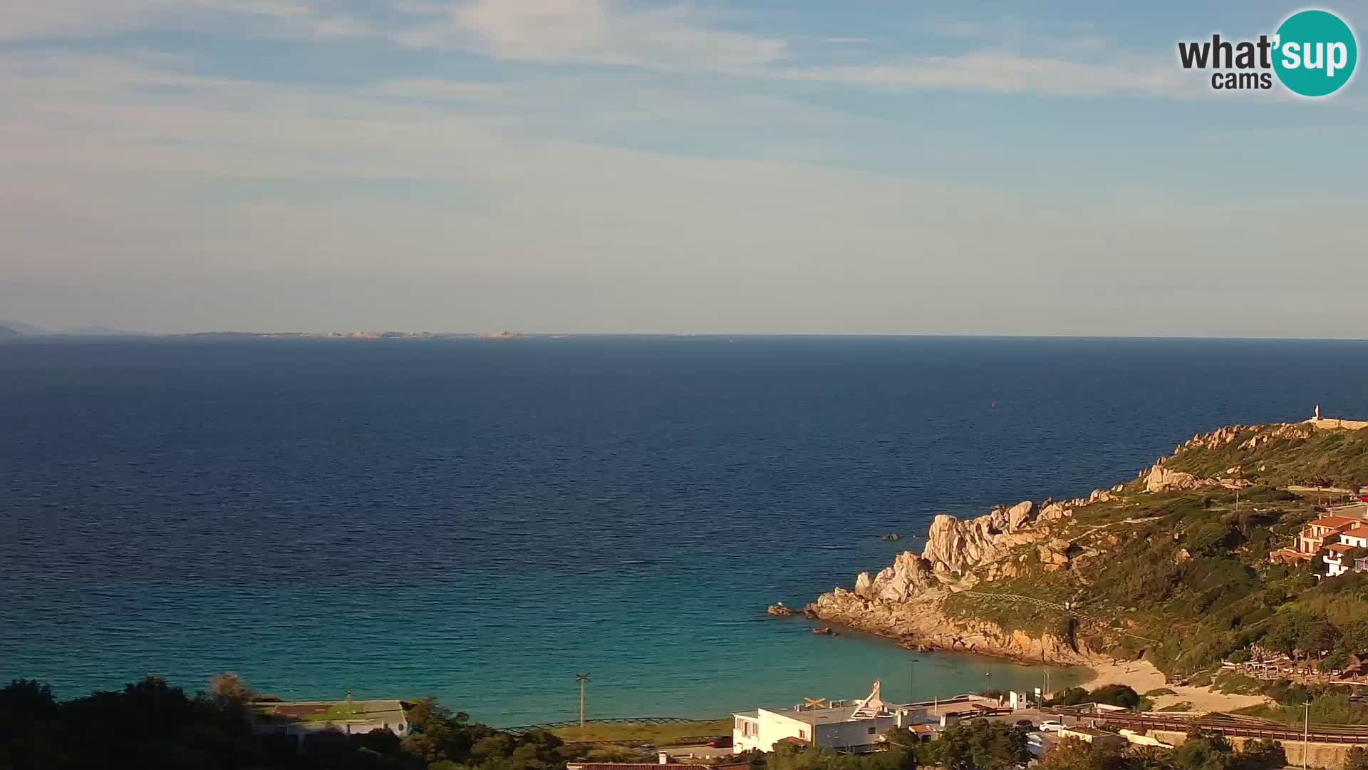 Web kamera uživo Rena Bianca – Santa Teresa Gallura – Sardinija