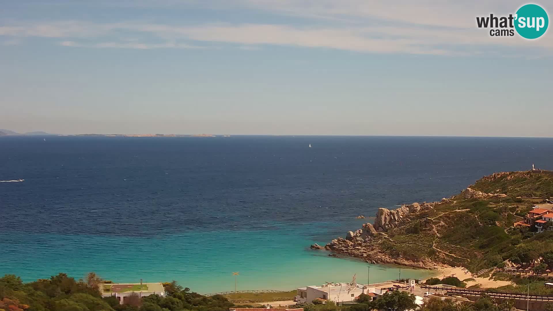 Live Webcam Rena Bianca – Santa Teresa Gallura – Sardinia