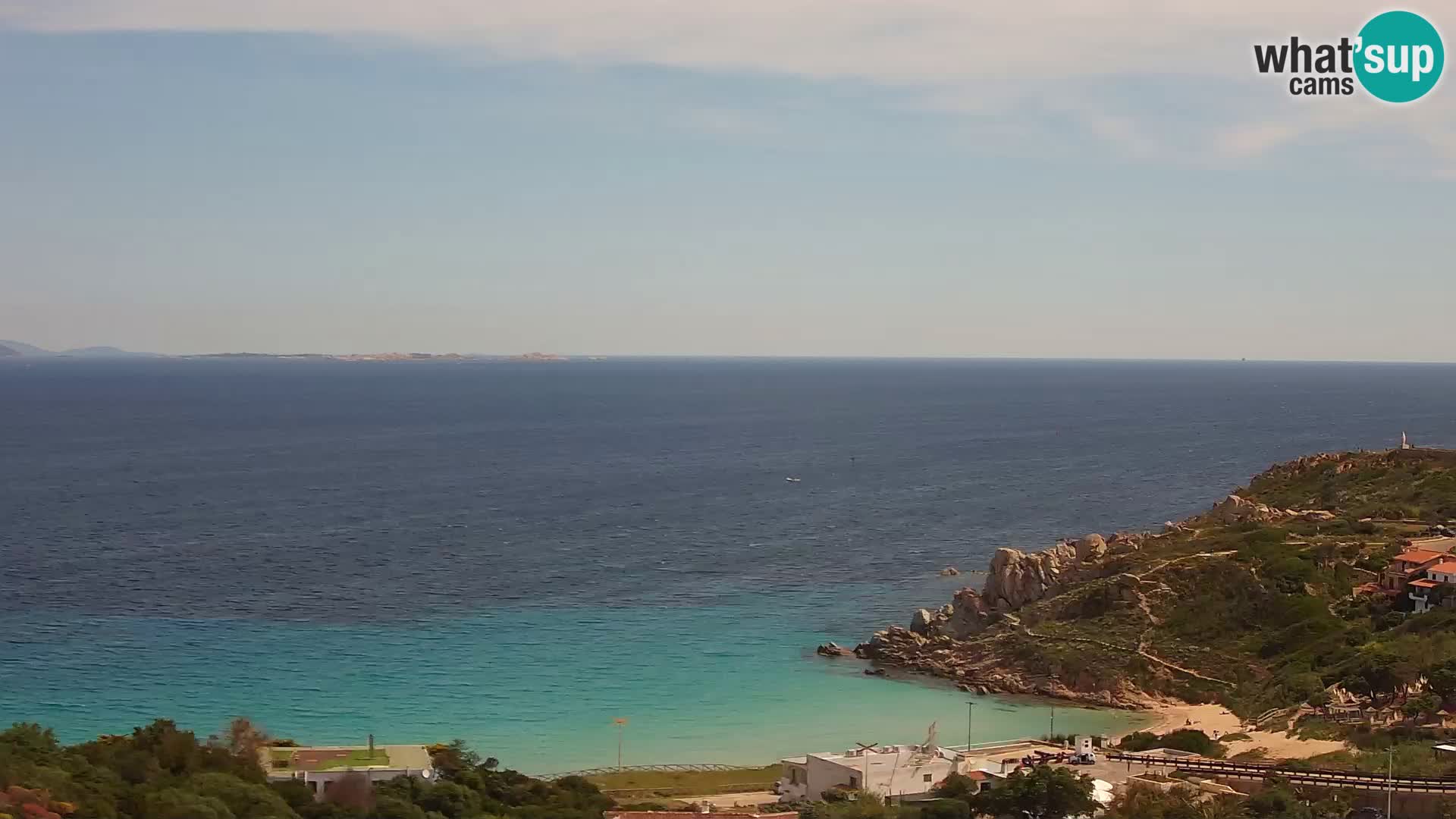 Webcam en direct Rena Bianca – Santa Teresa Gallura – Sardaigne