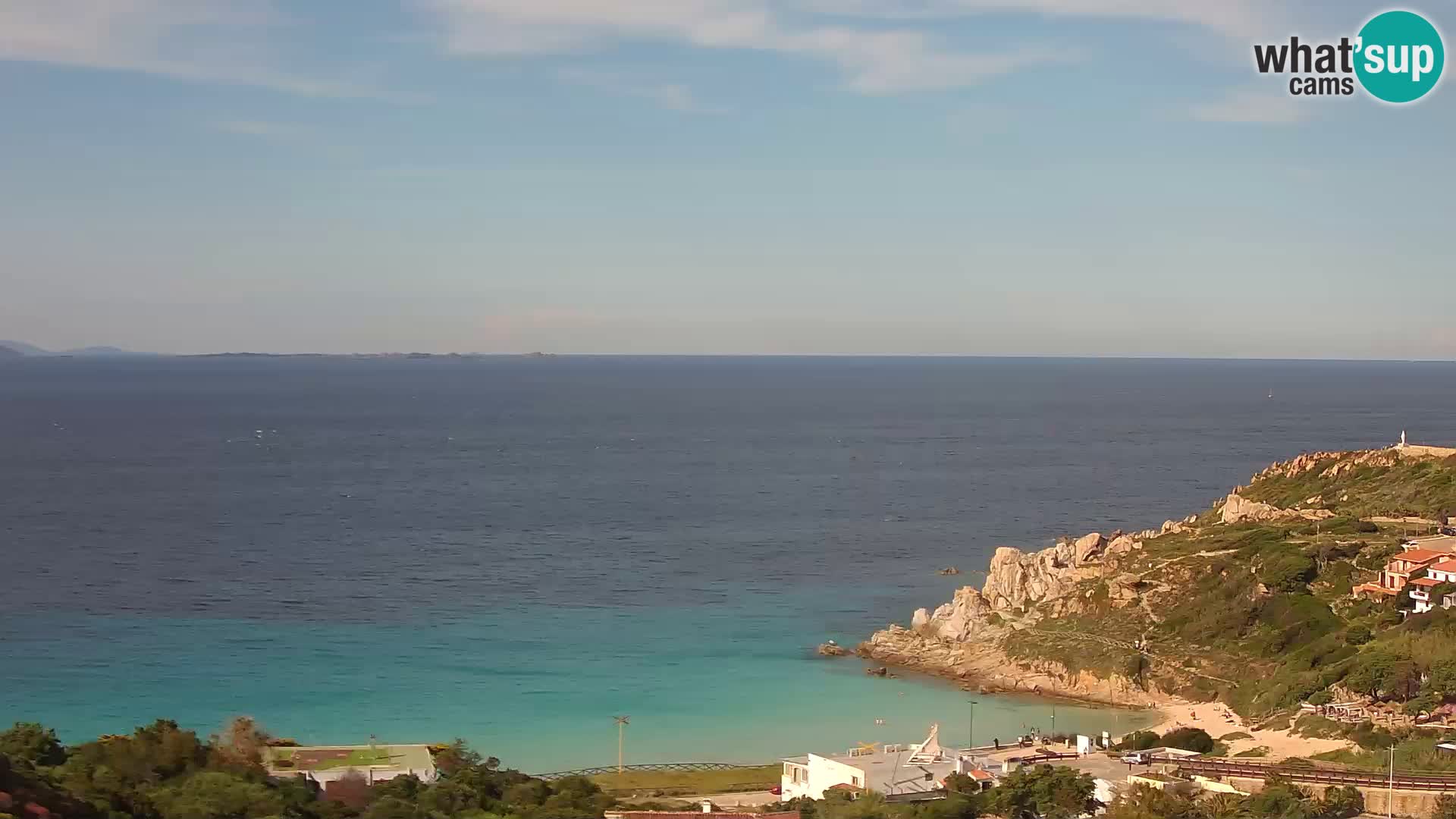 Web kamera uživo Rena Bianca – Santa Teresa Gallura – Sardinija