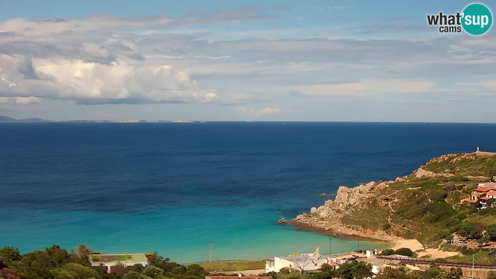Web kamera uživo Rena Bianca – Santa Teresa Gallura – Sardinija