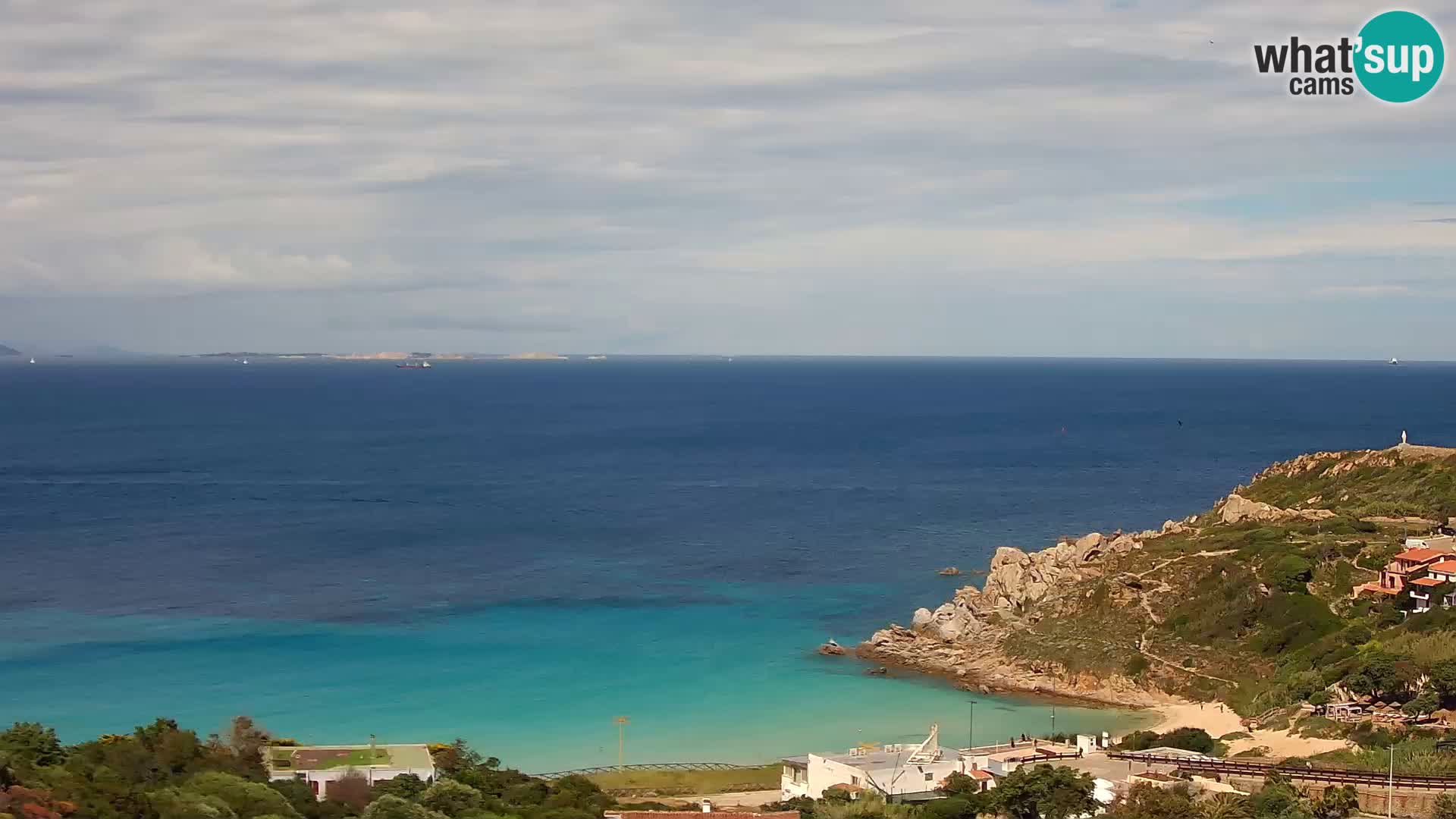 Webcam en direct Rena Bianca – Santa Teresa Gallura – Sardaigne