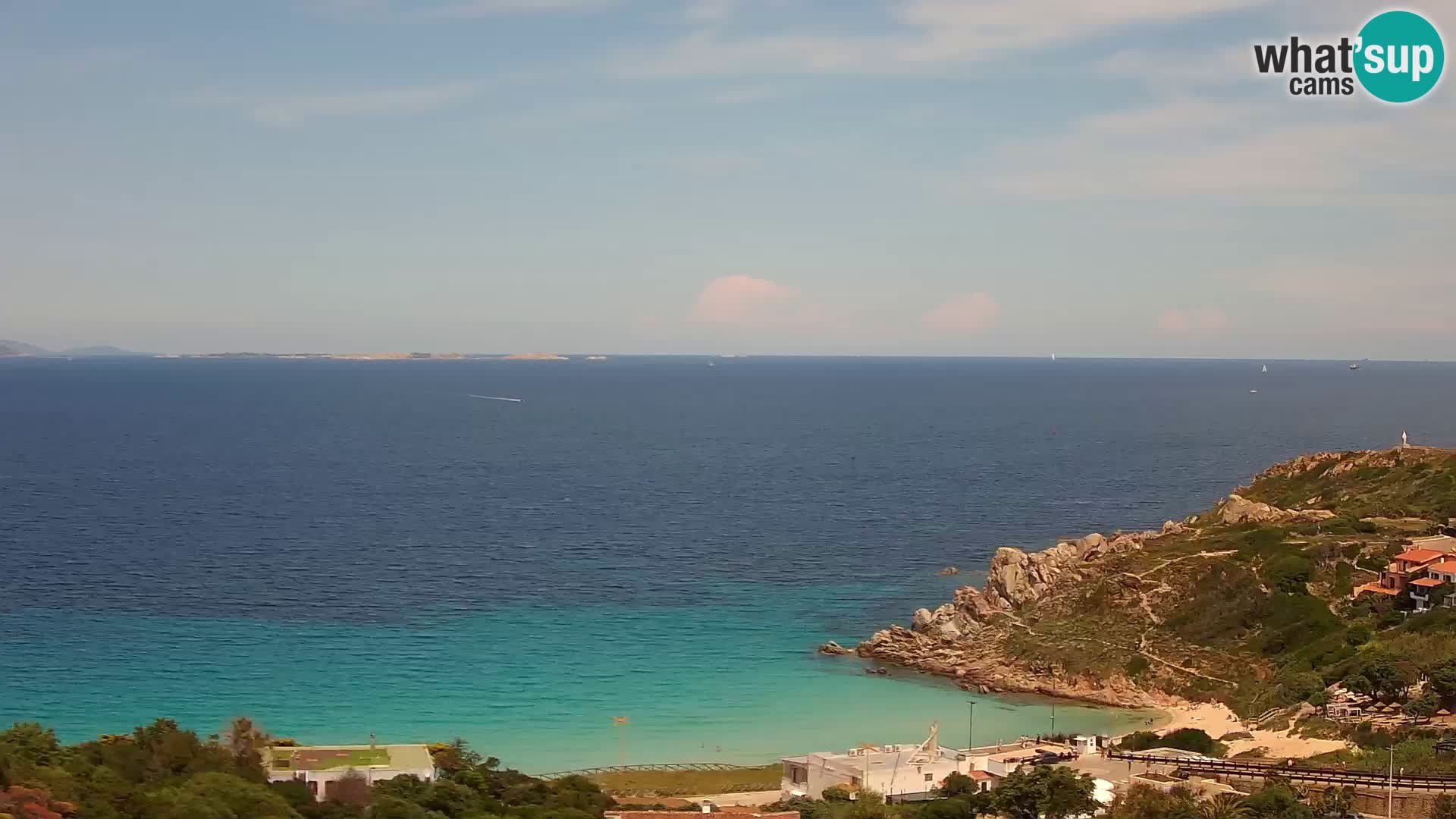 Web kamera uživo Rena Bianca – Santa Teresa Gallura – Sardinija