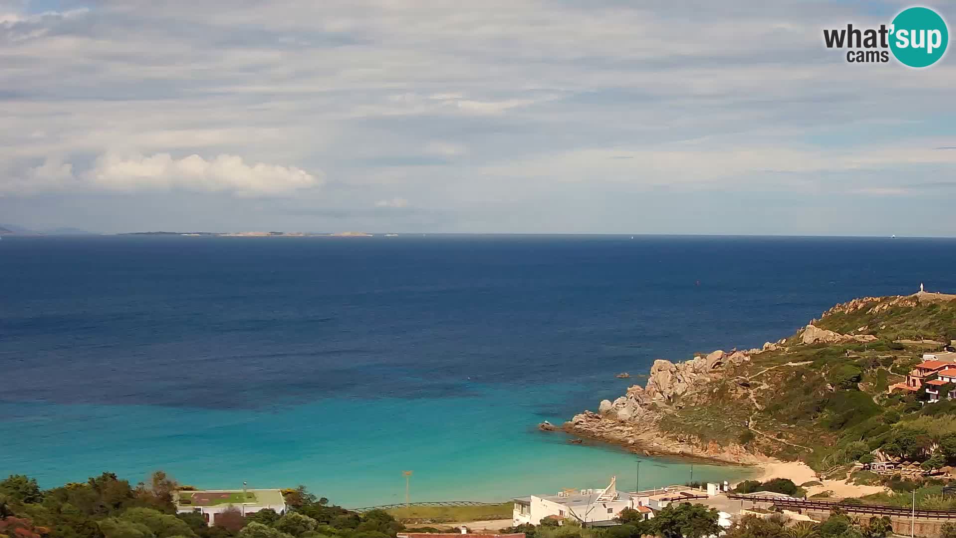 Web kamera uživo Rena Bianca – Santa Teresa Gallura – Sardinija