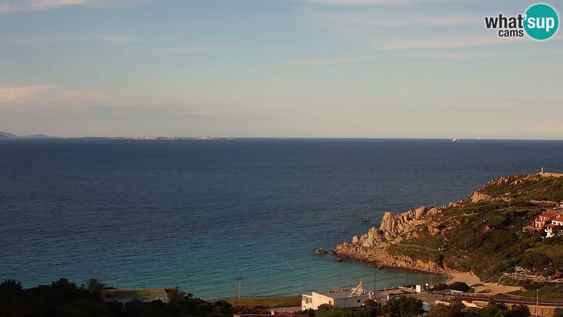 Spletna kamera v živo Rena Bianca – Santa Teresa Gallura – Sardinija