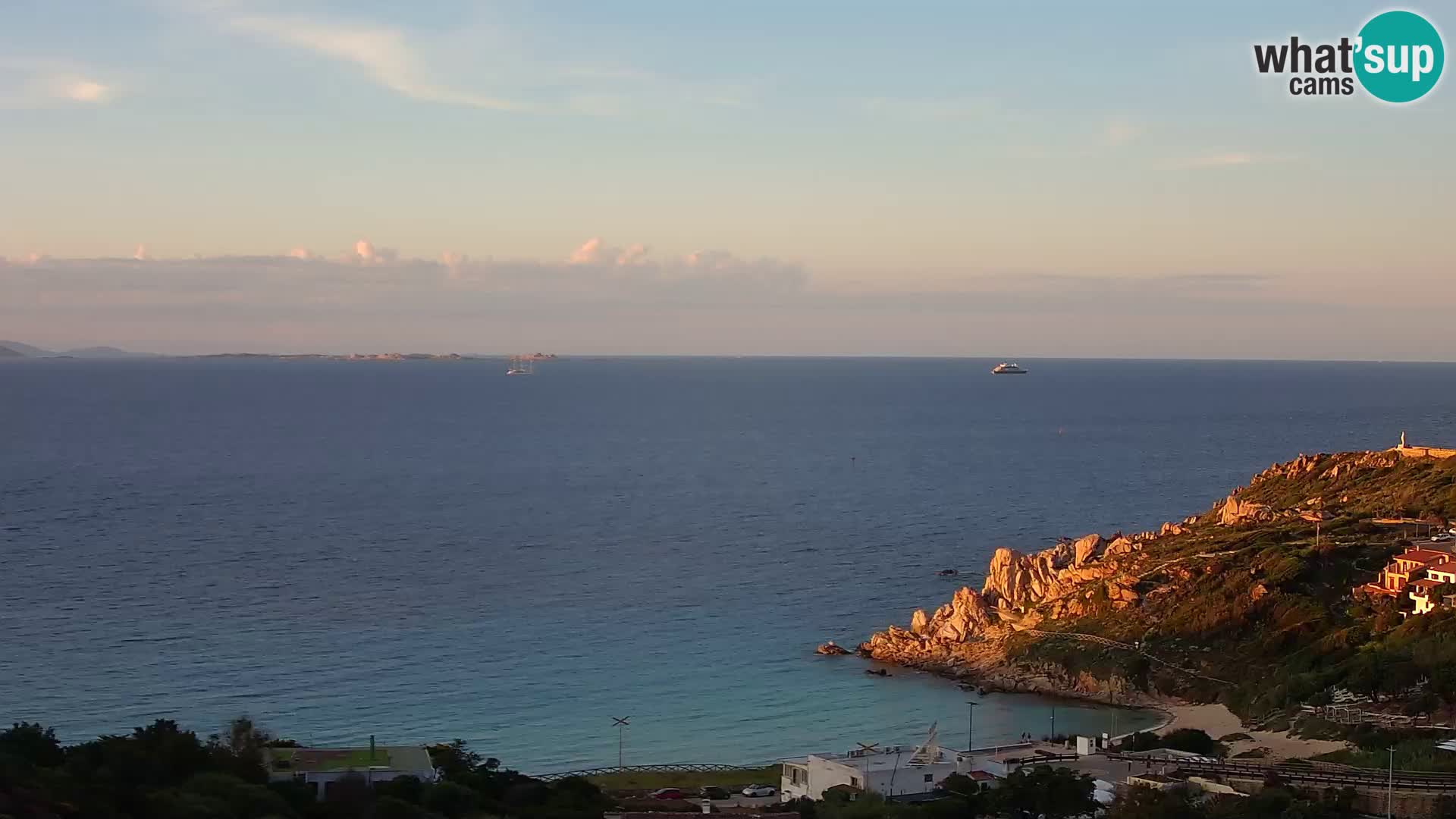 Web kamera uživo Rena Bianca – Santa Teresa Gallura – Sardinija