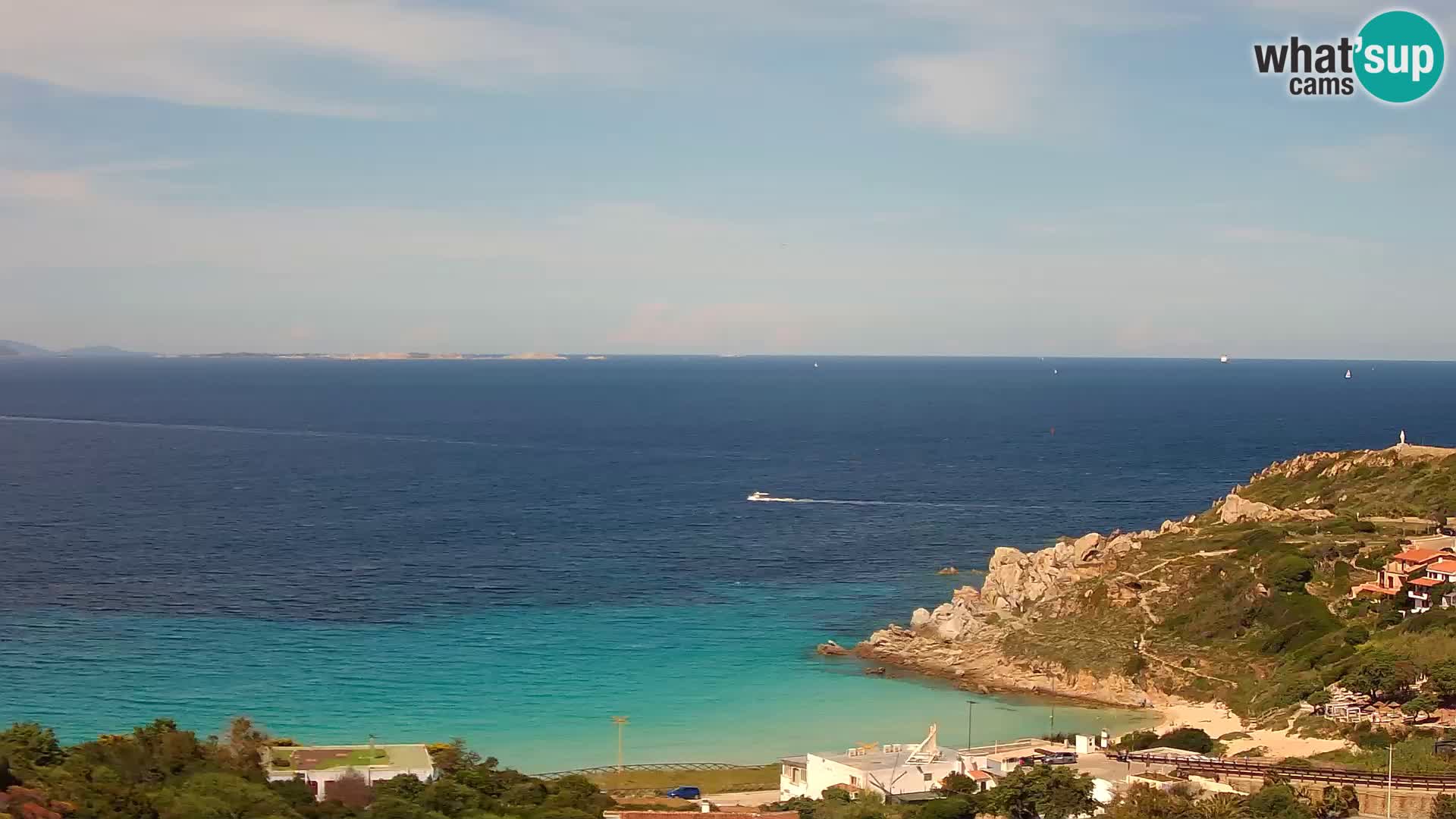 Live Webcam Rena Bianca – Santa Teresa Gallura – Sardinia