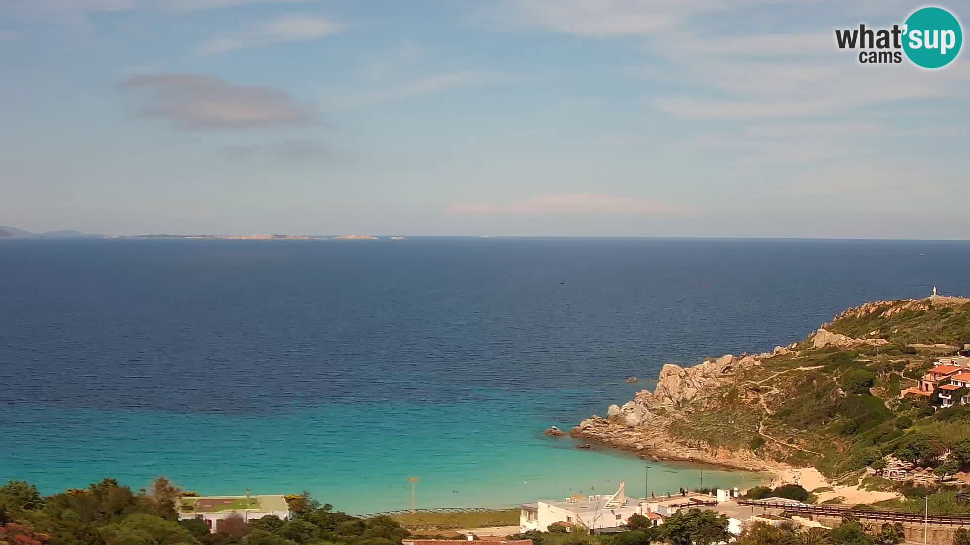 Live Webcam Rena Bianca – Santa Teresa Gallura – Sardinia