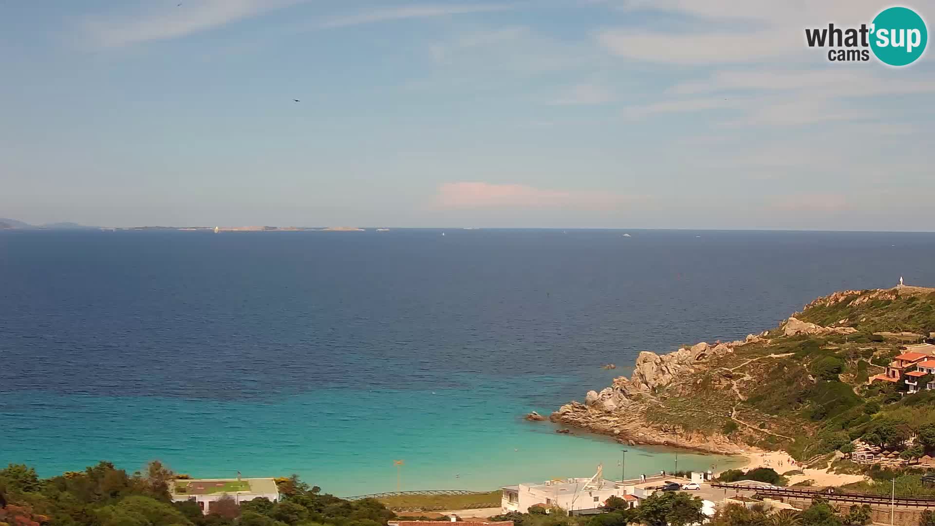 Live Webcam Rena Bianca – Santa Teresa Gallura – Sardinia