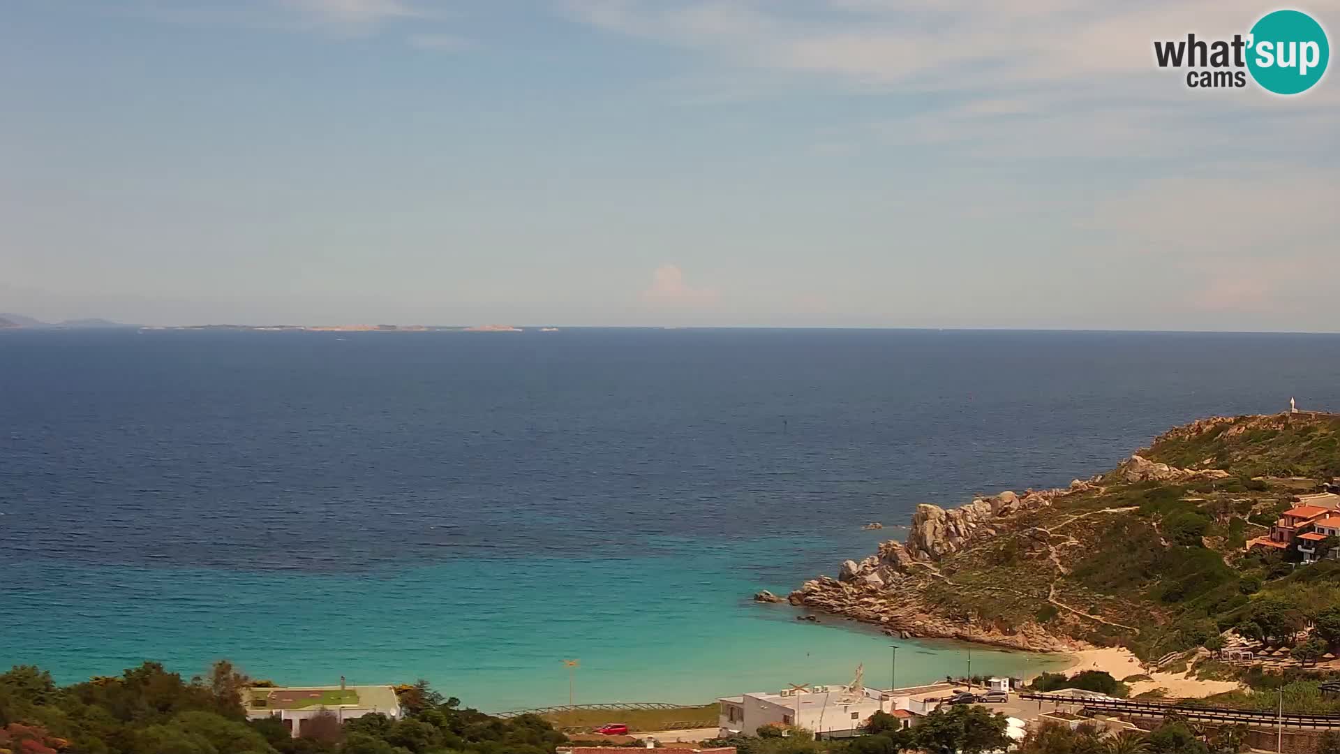 Web kamera uživo Rena Bianca – Santa Teresa Gallura – Sardinija