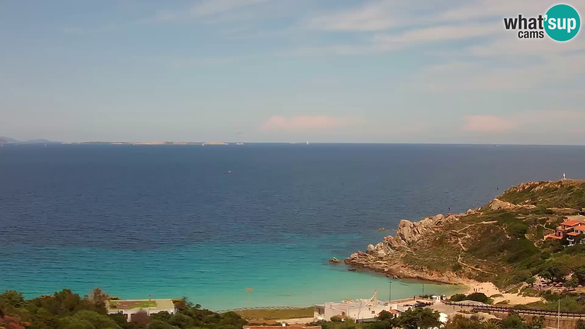 Live Webcam Rena Bianca – Santa Teresa Gallura – Sardinia