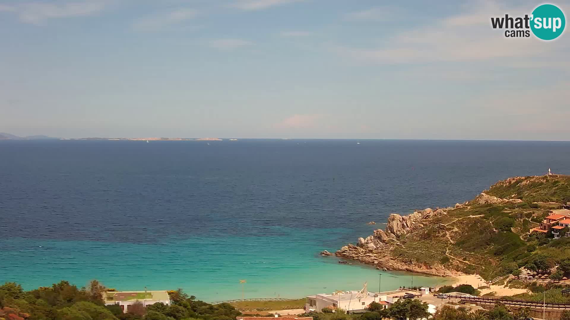 Live Webcam Rena Bianca – Santa Teresa Gallura – Sardinien