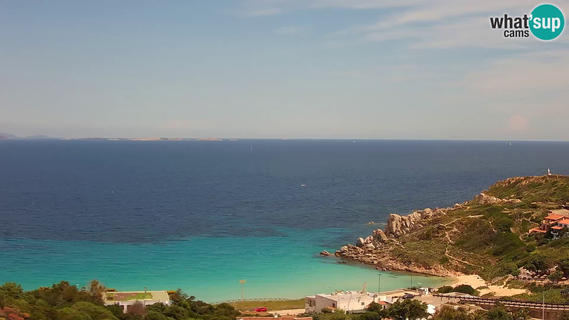 Live Webcam Rena Bianca – Santa Teresa Gallura – Sardinia
