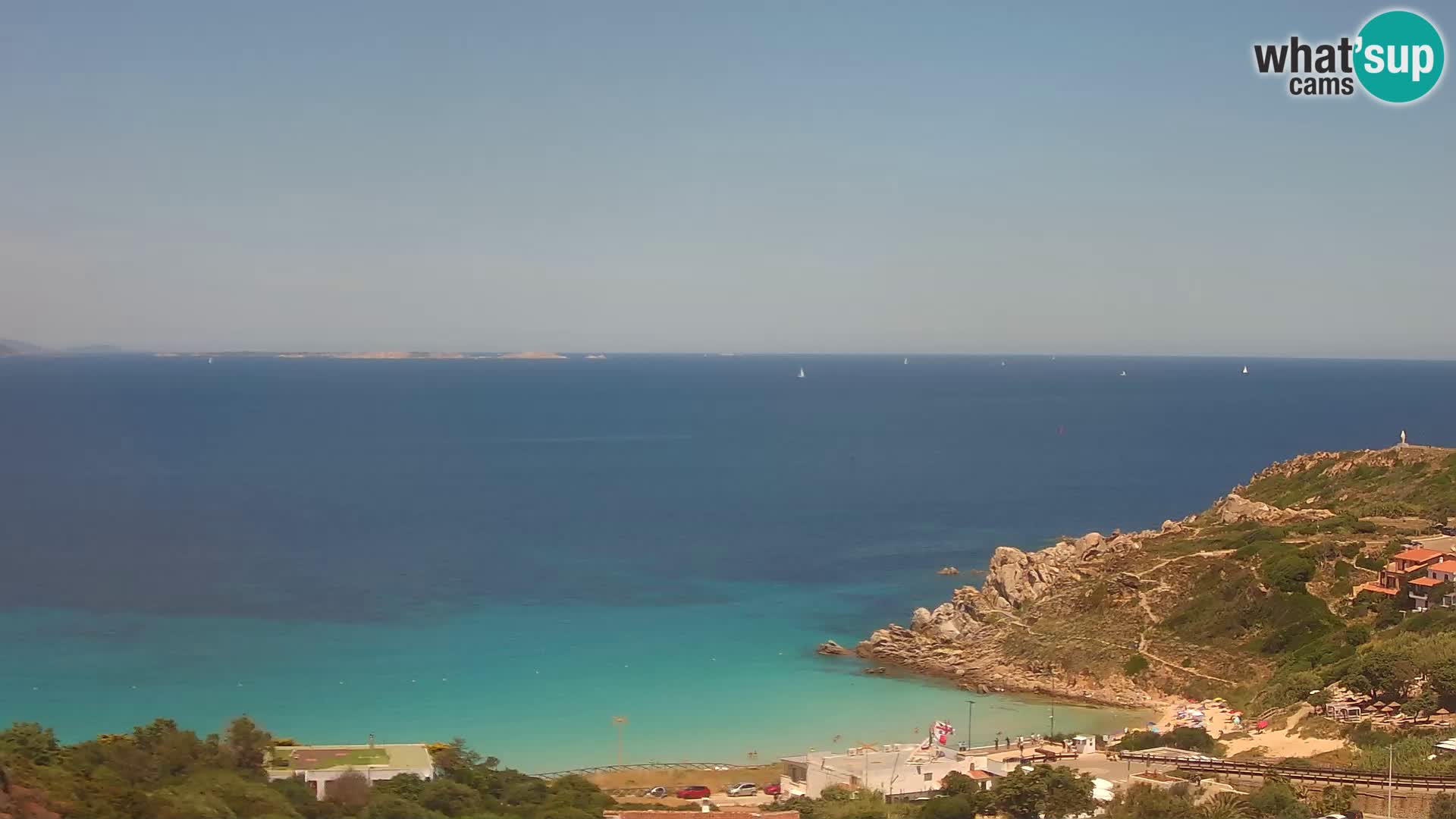 Live Webcam Rena Bianca – Santa Teresa Gallura – Sardinien