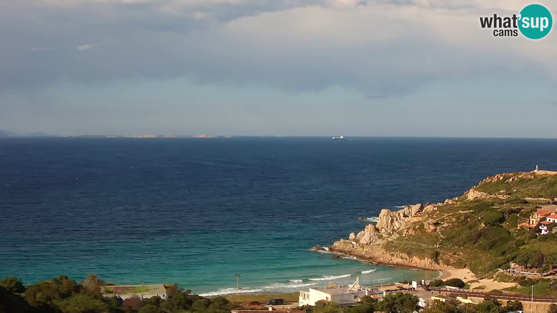 Spletna kamera v živo Rena Bianca – Santa Teresa Gallura – Sardinija