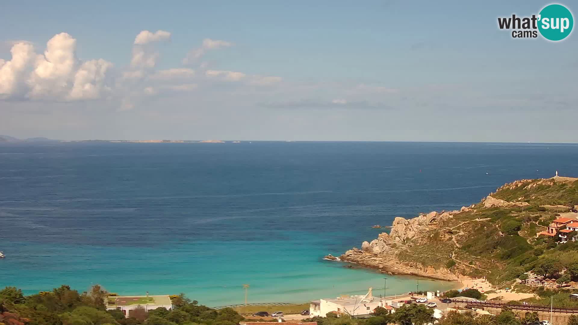 Webcam en direct Rena Bianca – Santa Teresa Gallura – Sardaigne