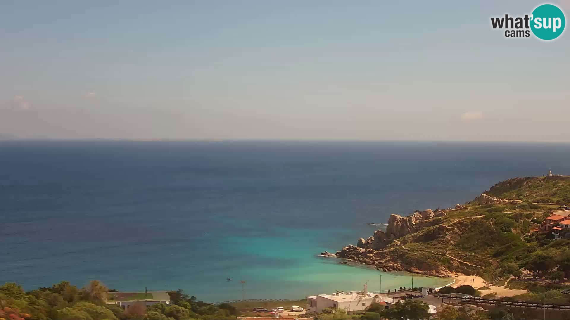Spletna kamera v živo Rena Bianca – Santa Teresa Gallura – Sardinija