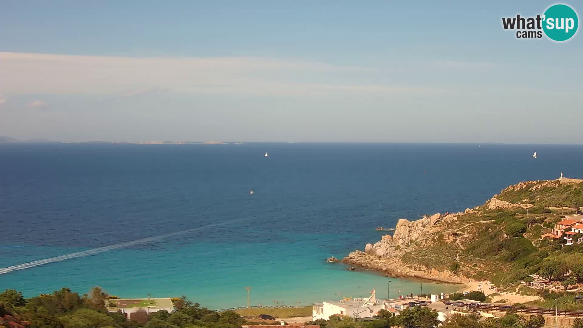 Live Webcam Rena Bianca – Santa Teresa Gallura – Sardegna