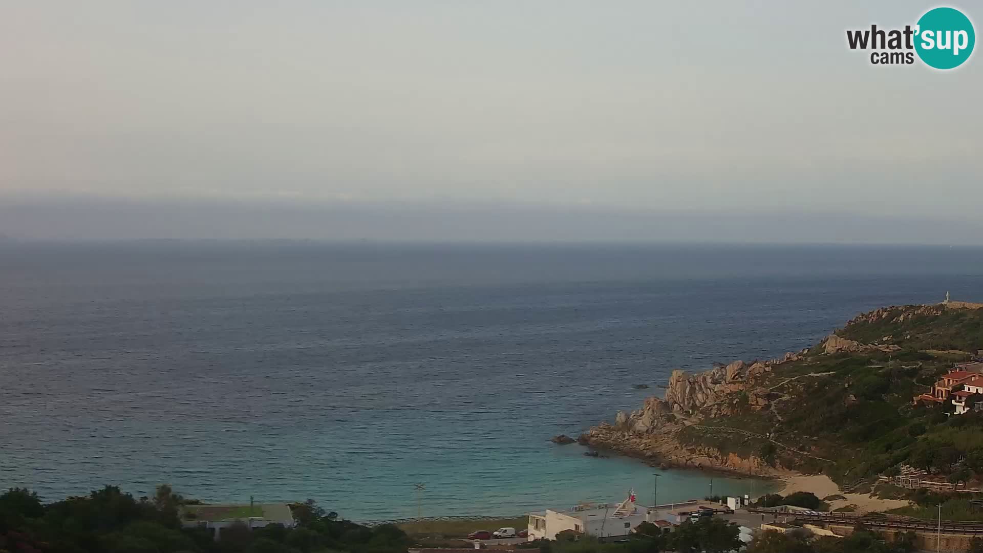 Spletna kamera v živo Rena Bianca – Santa Teresa Gallura – Sardinija