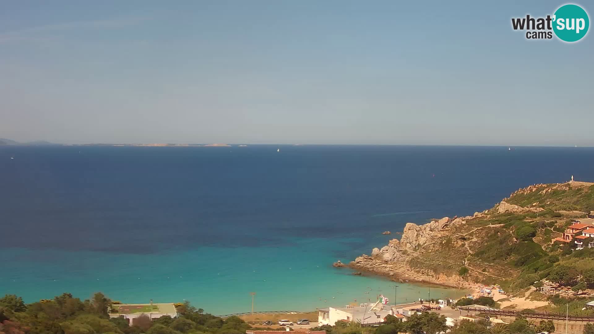 Web kamera uživo Rena Bianca – Santa Teresa Gallura – Sardinija