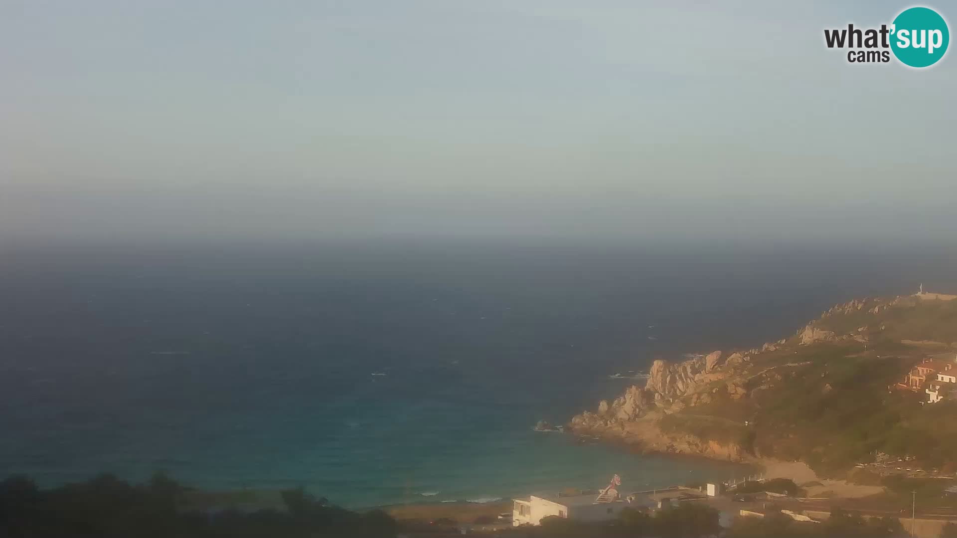 Spletna kamera v živo Rena Bianca – Santa Teresa Gallura – Sardinija