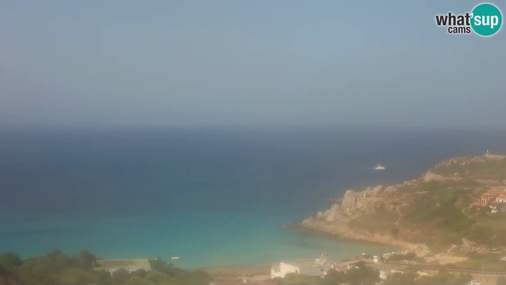 Spletna kamera v živo Rena Bianca – Santa Teresa Gallura – Sardinija