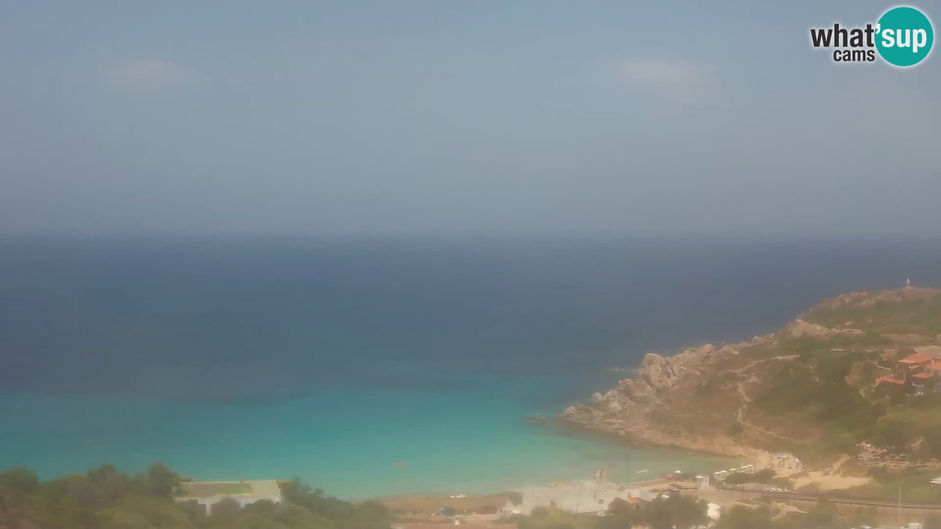 Spletna kamera v živo Rena Bianca – Santa Teresa Gallura – Sardinija