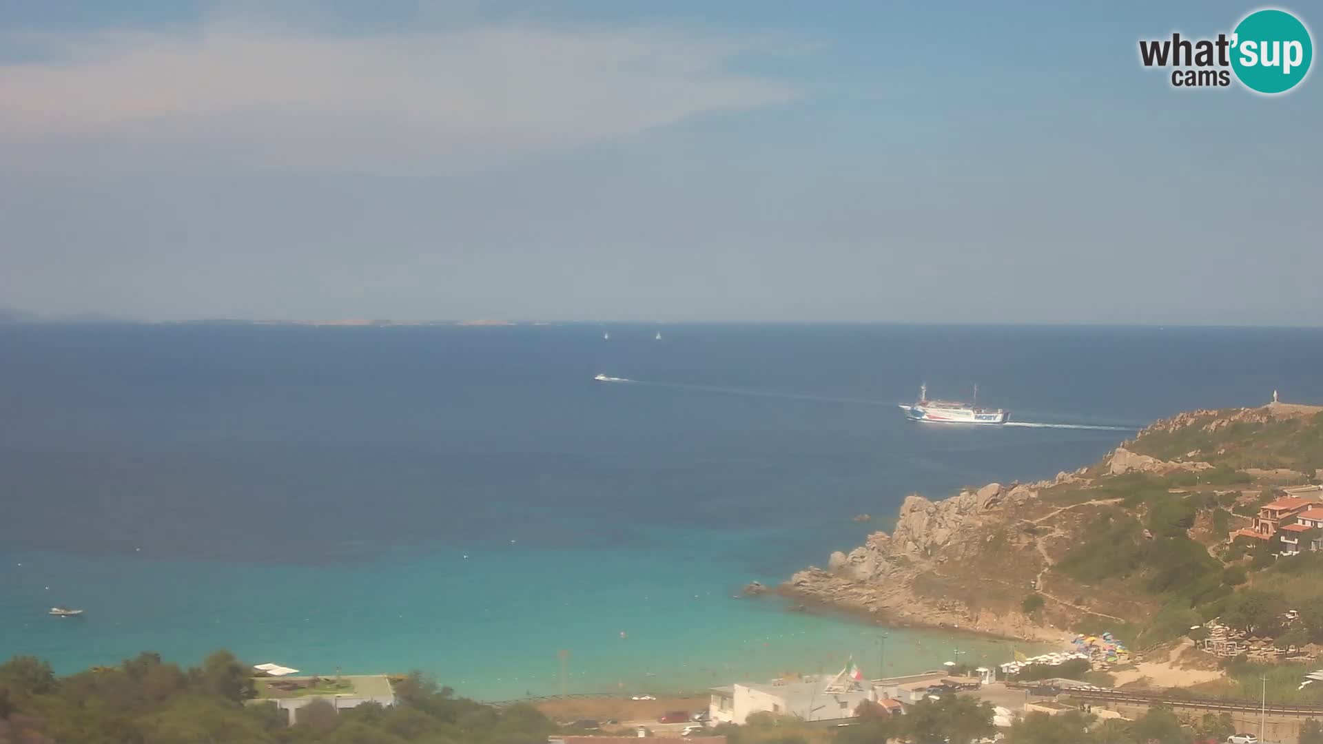 Webcam en direct Rena Bianca – Santa Teresa Gallura – Sardaigne