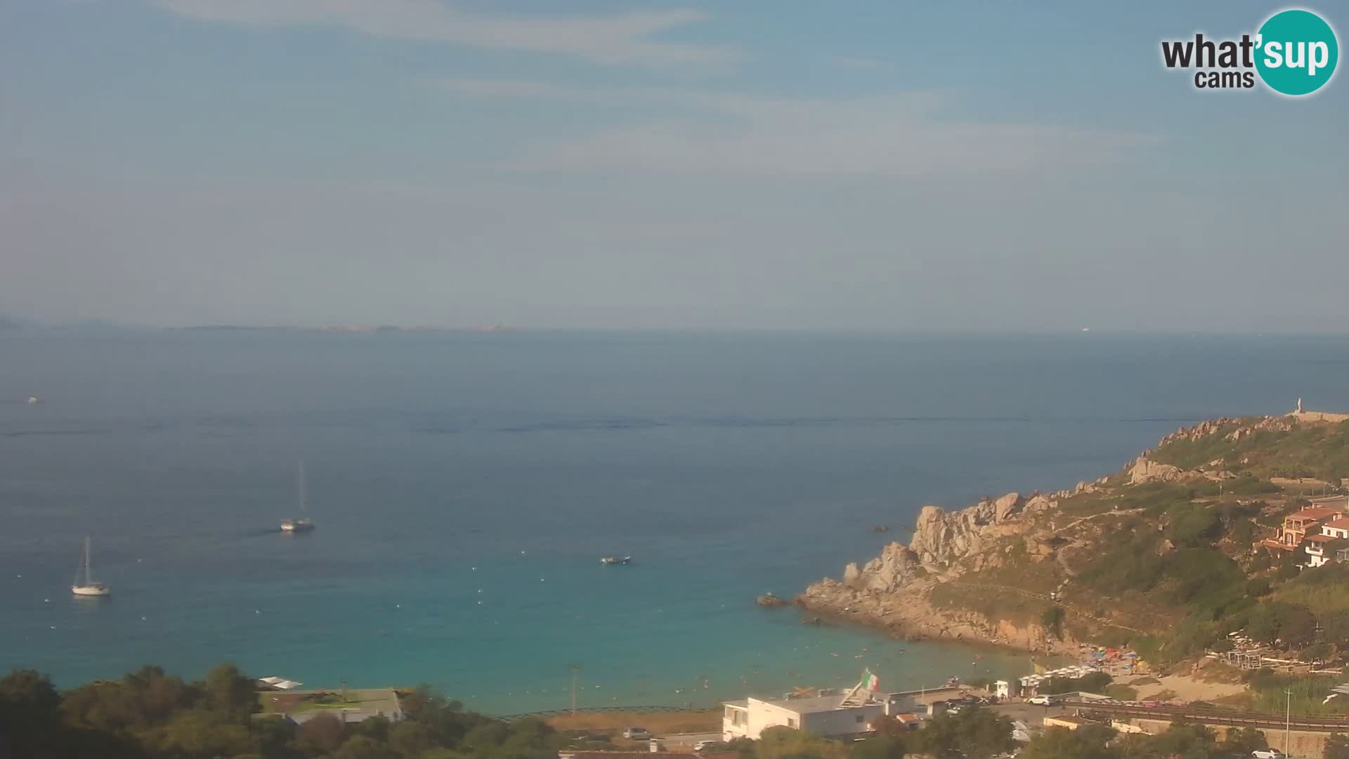 Live Webcam Rena Bianca – Santa Teresa Gallura – Sardinien