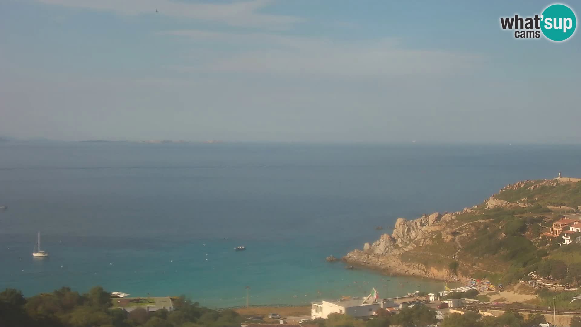 Webcam en direct Rena Bianca – Santa Teresa Gallura – Sardaigne