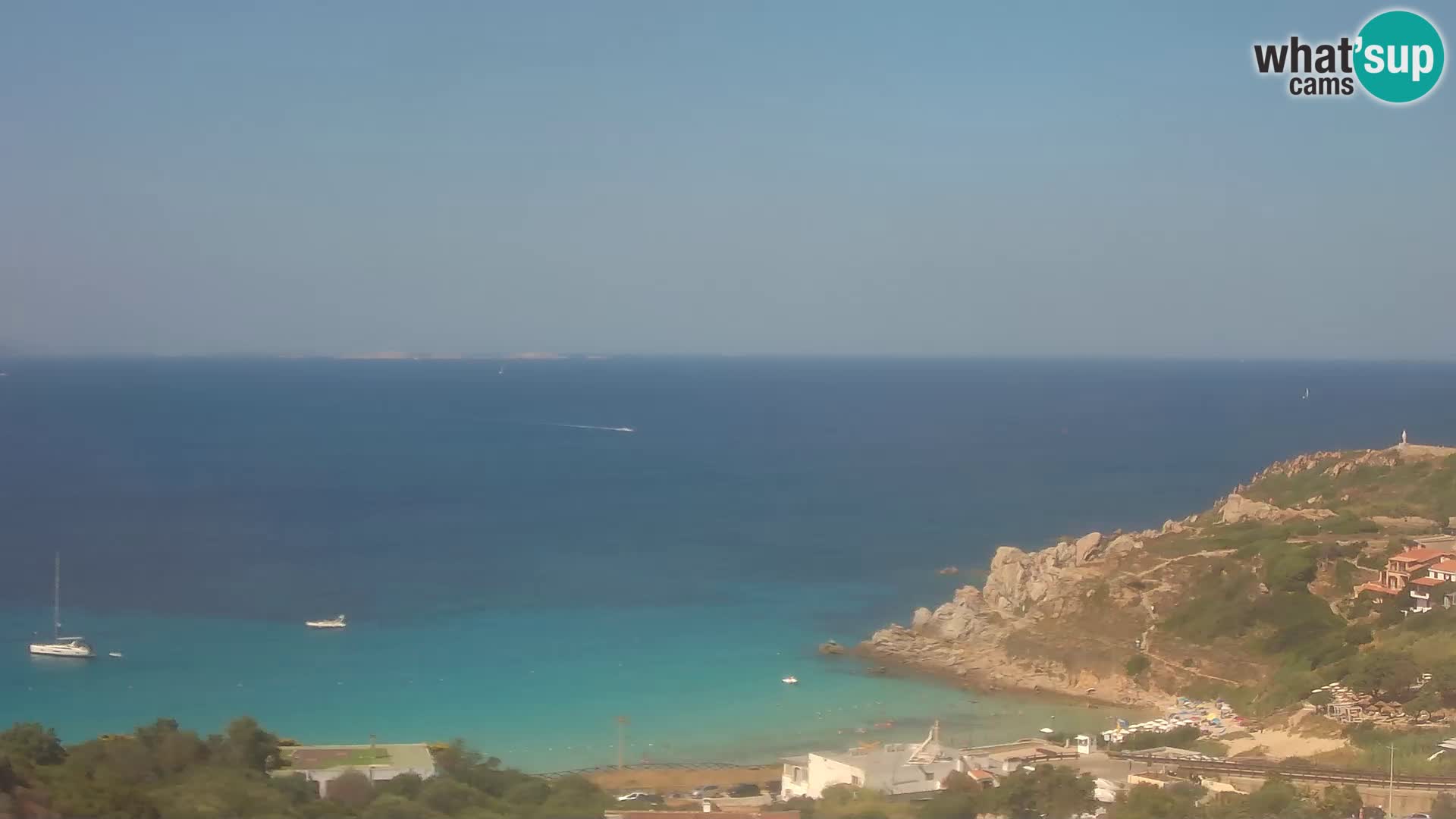 Web kamera uživo Rena Bianca – Santa Teresa Gallura – Sardinija