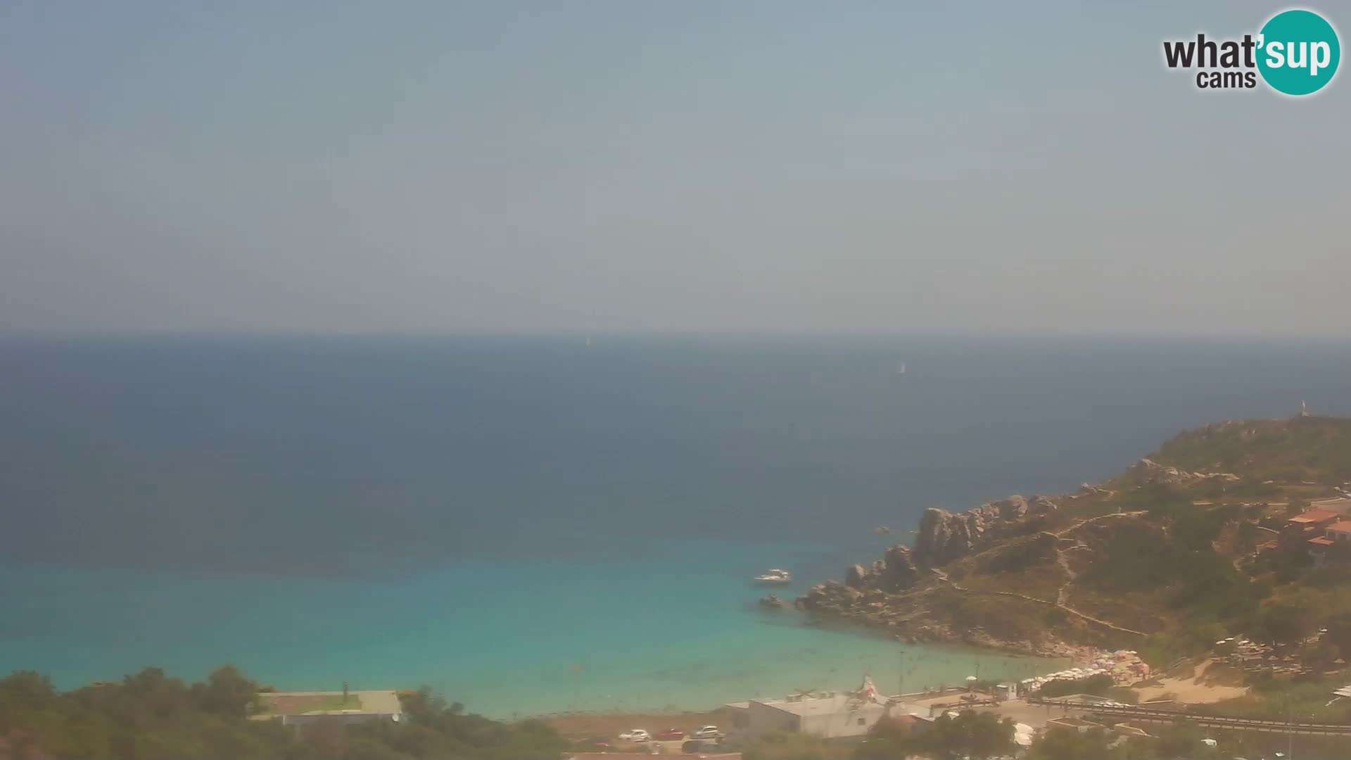 Spletna kamera v živo Rena Bianca – Santa Teresa Gallura – Sardinija
