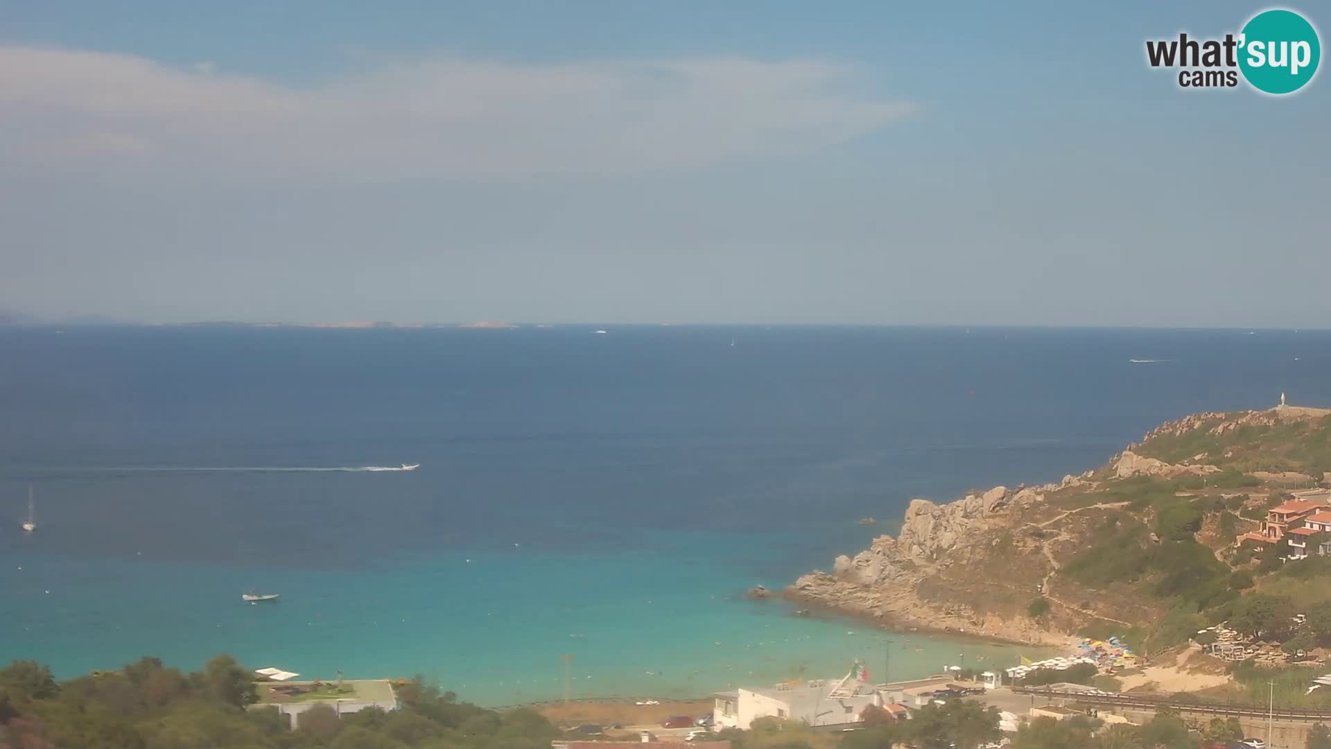 Live Webcam Rena Bianca – Santa Teresa Gallura – Sardinia