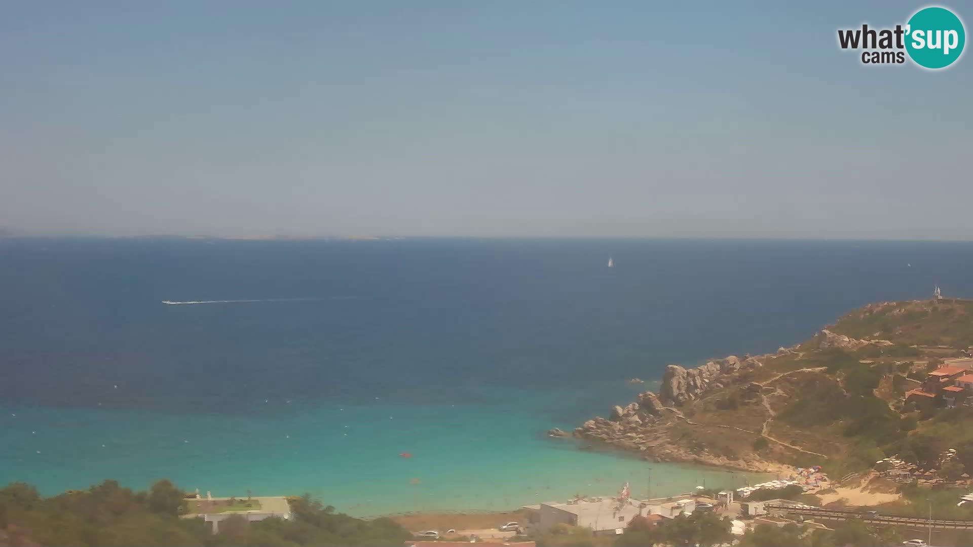 Webcam en direct Rena Bianca – Santa Teresa Gallura – Sardaigne