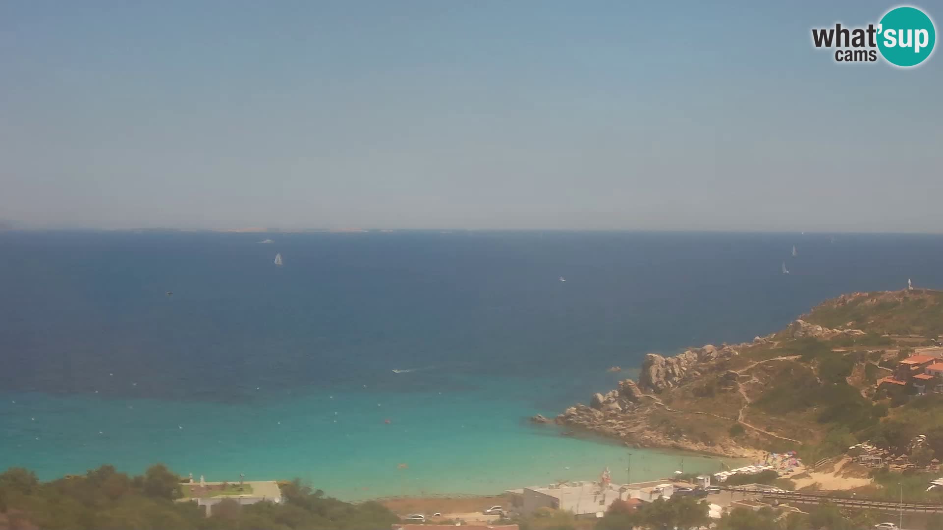 Live Webcam Rena Bianca – Santa Teresa Gallura – Sardinien