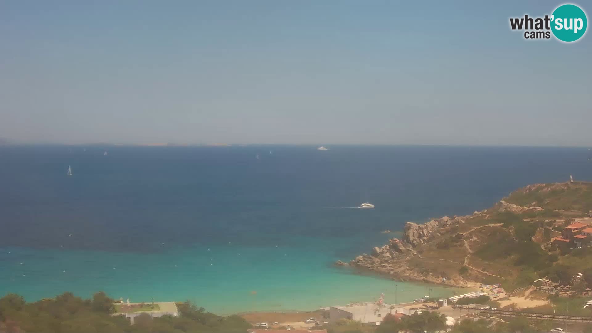 Web kamera uživo Rena Bianca – Santa Teresa Gallura – Sardinija