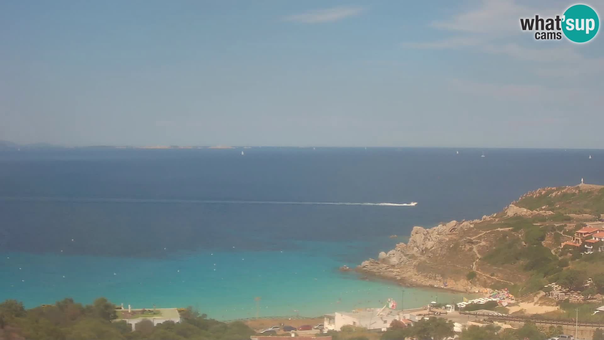 Web kamera uživo Rena Bianca – Santa Teresa Gallura – Sardinija