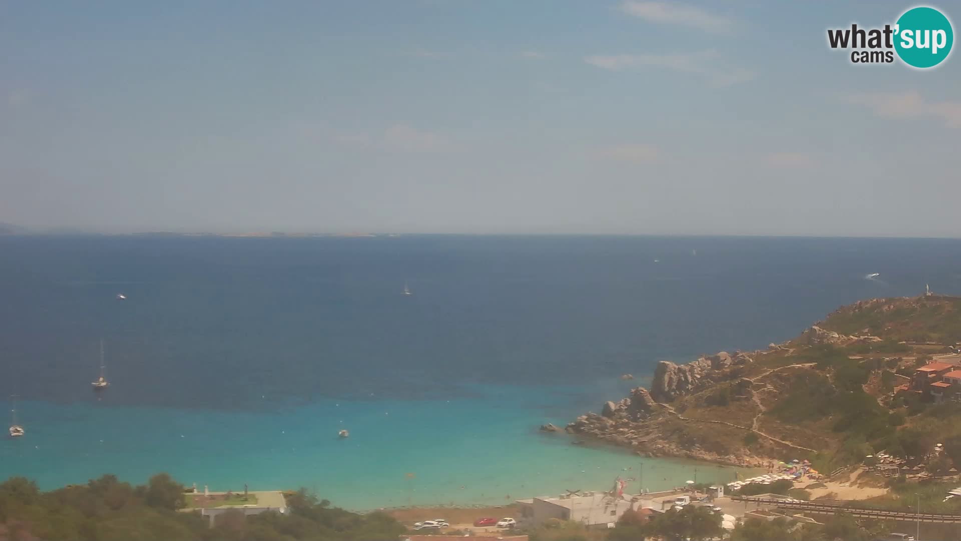 Live Webcam Rena Bianca – Santa Teresa Gallura – Sardinien