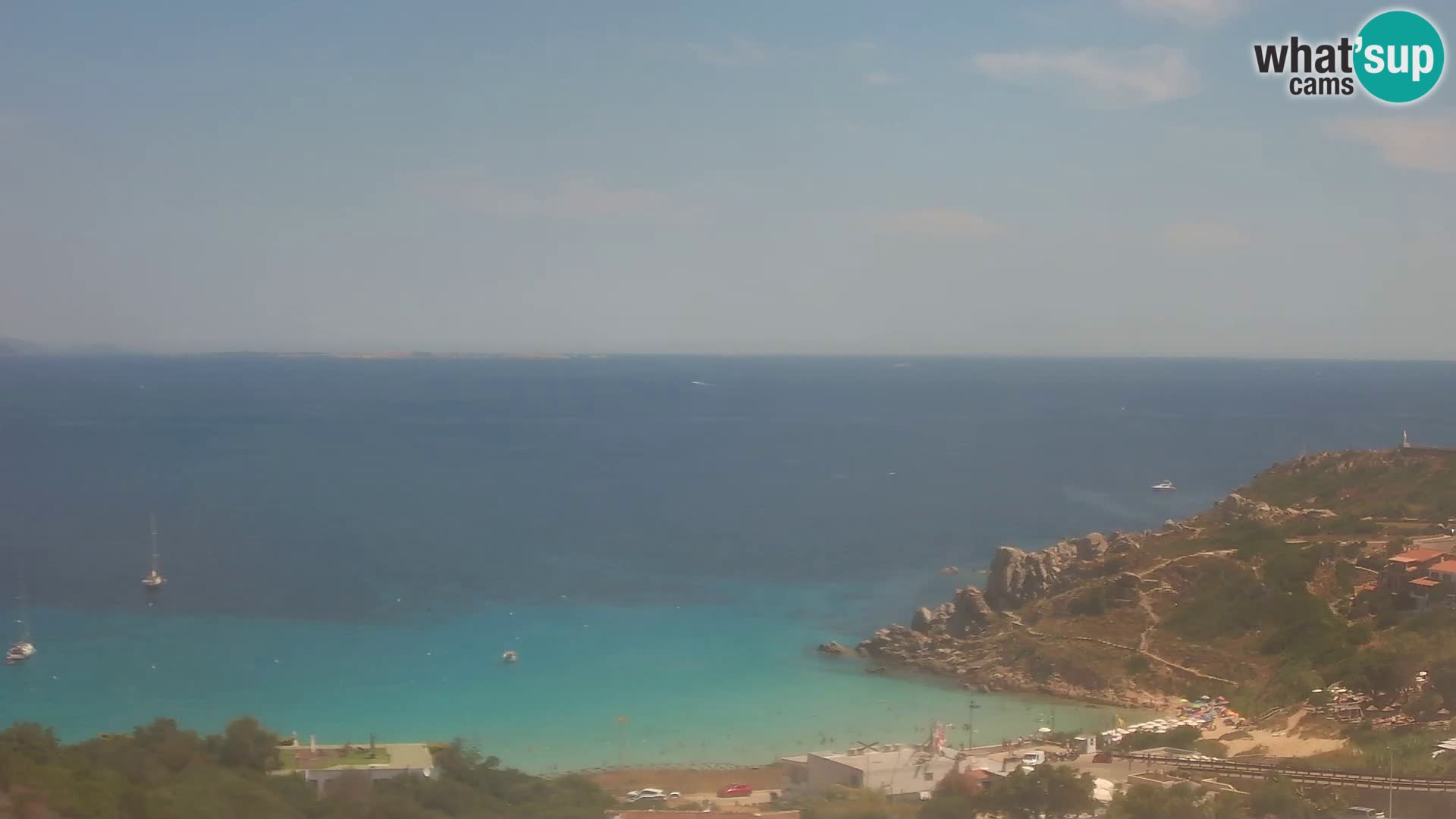 Live Webcam Rena Bianca – Santa Teresa Gallura – Sardinien