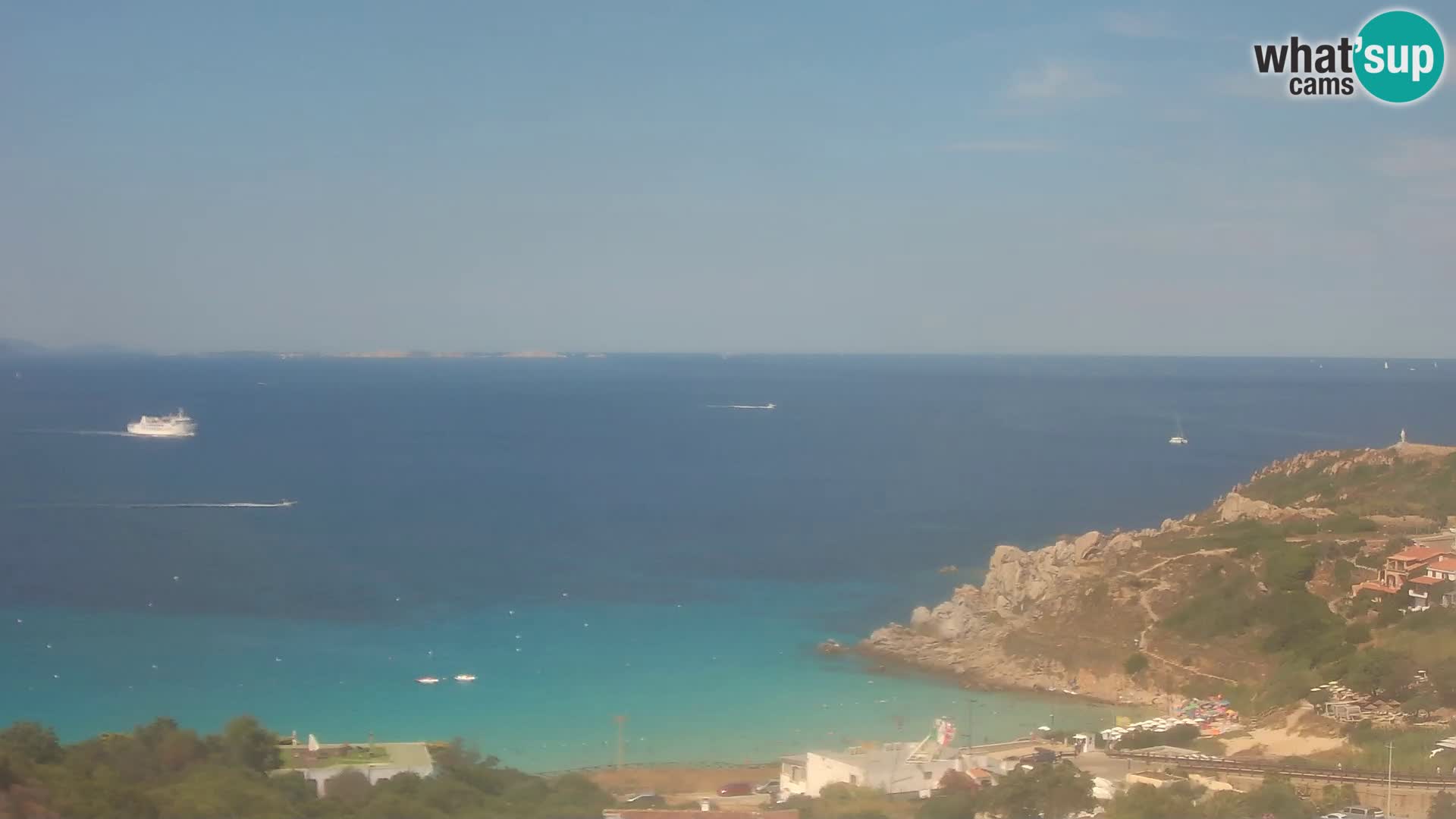 Live Webcam Rena Bianca – Santa Teresa Gallura – Sardinien