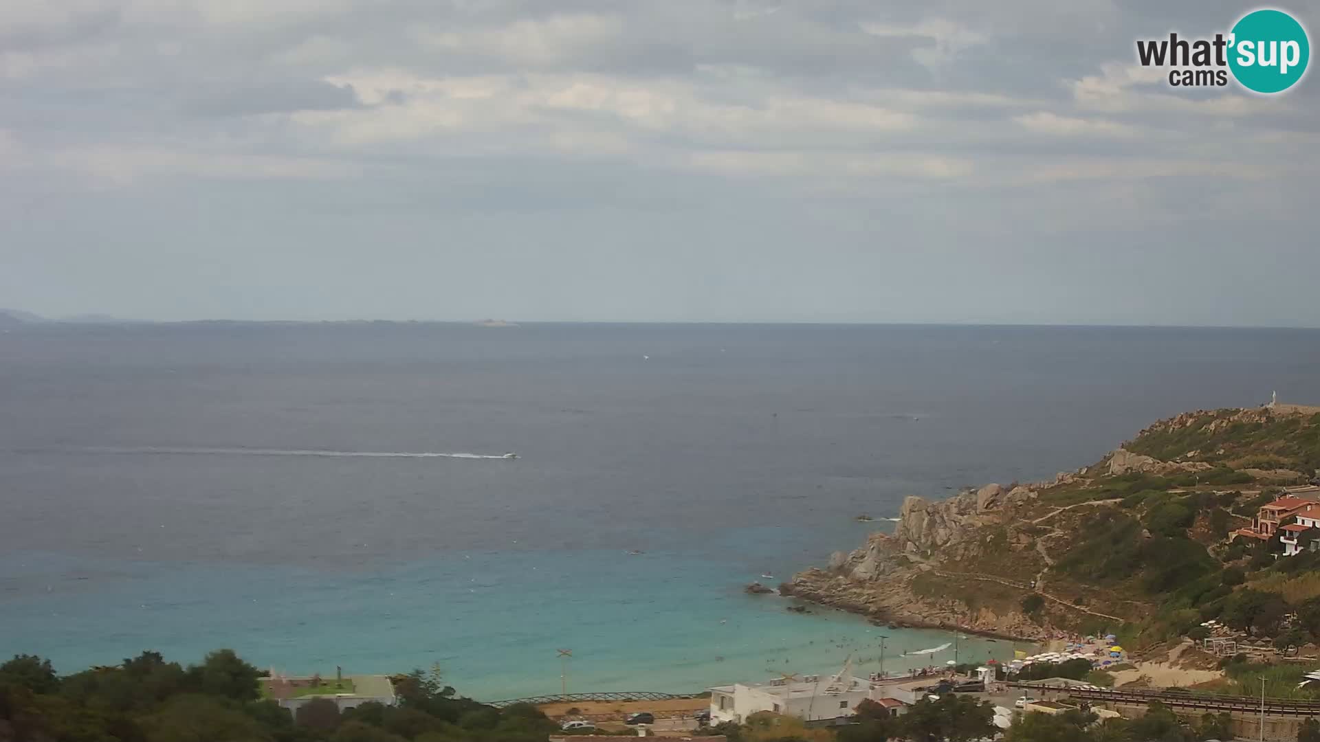 Spletna kamera v živo Rena Bianca – Santa Teresa Gallura – Sardinija
