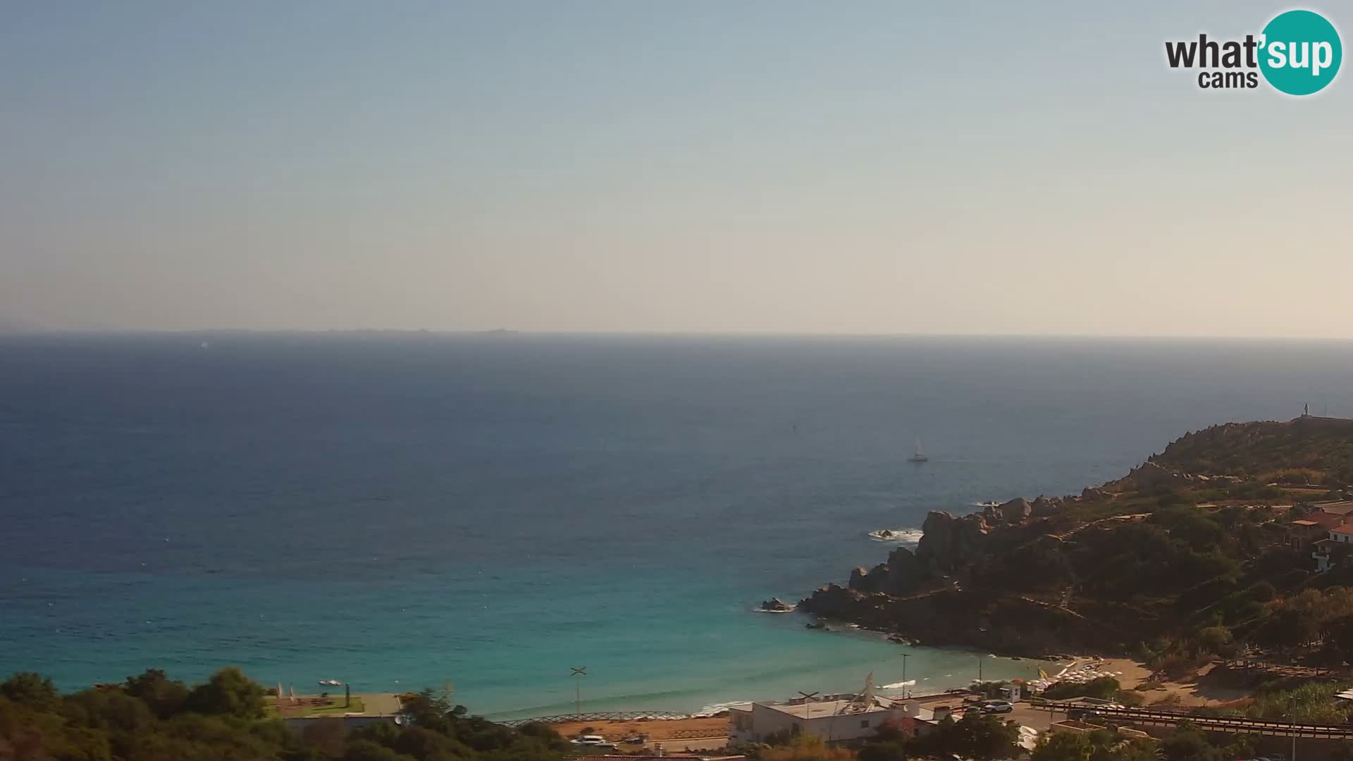 Spletna kamera v živo Rena Bianca – Santa Teresa Gallura – Sardinija
