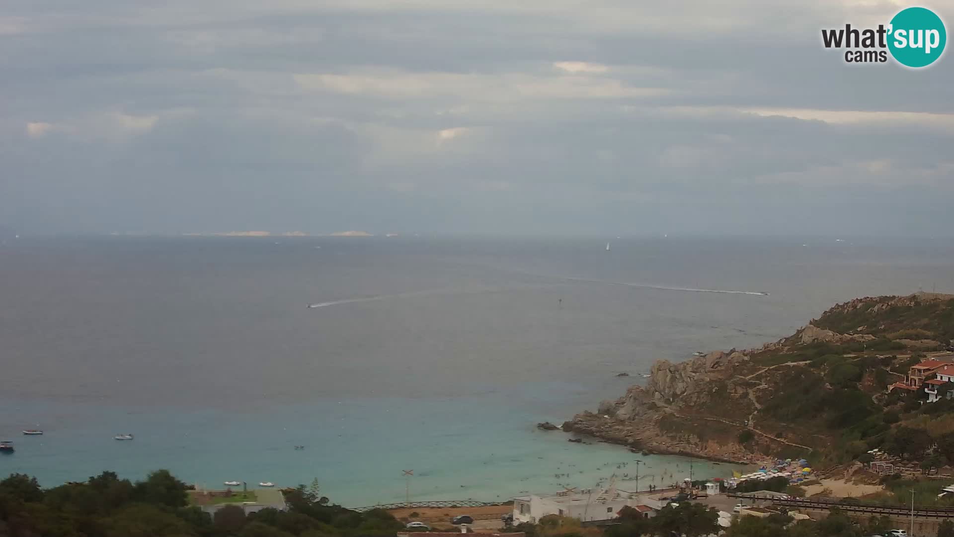 Spletna kamera v živo Rena Bianca – Santa Teresa Gallura – Sardinija